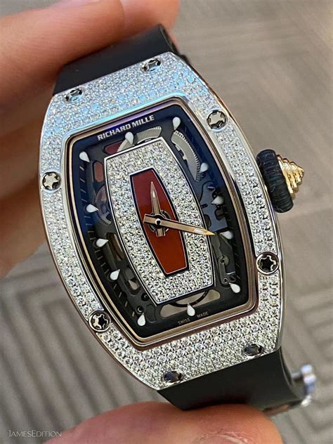 richard mille diamond watches|richard mille rm price.